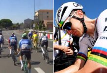 Fuerte caída de Tadej Pogačar en la etapa 11 del Tour de Francia: así quedó la clasificación general